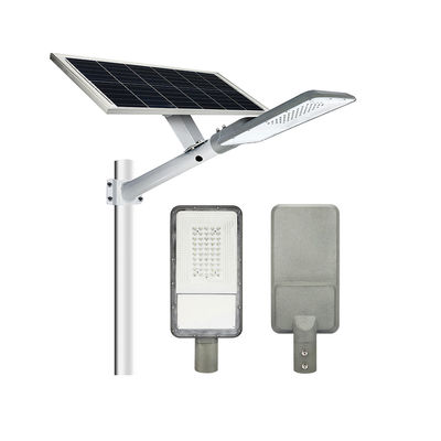 No Wiring 6500K 30W All In One Solar LED Street Light