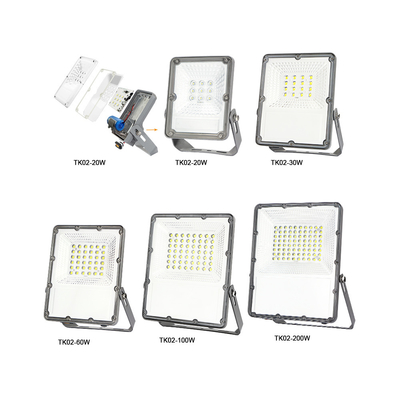 RGB Solar Powered Flood Lights Led 30w 60w 200w Sport Ground